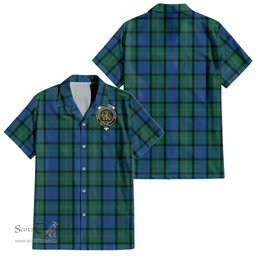 ScotsTee Shop Scottish MacThomas Clan Crest Tartan Women Casual Shirt - Classic
