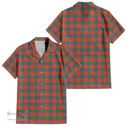 ScotsTee Shop Scottish Robertson Ancient Clan Tartan Women Casual Shirt - Classic