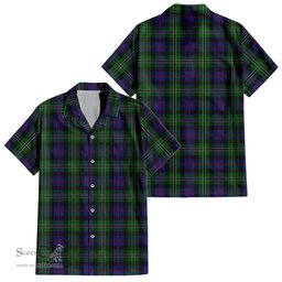 ScotsTee Shop Scottish Rose Hunting Clan Tartan Women Casual Shirt - Classic