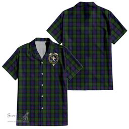 ScotsTee Shop Scottish Murray of Atholl Clan Crest Tartan Women Casual Shirt - Classic
