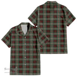 ScotsTee Shop Scottish Scott Brown Ancient Clan Tartan Women Casual Shirt - Classic