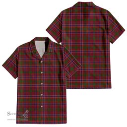 ScotsTee Shop Scottish MacRae Red Clan Tartan Women Casual Shirt - Classic