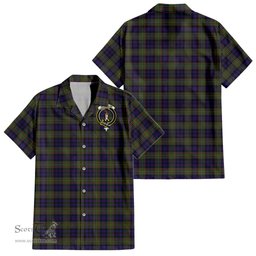 ScotsTee Shop Scottish MacLellan Clan Crest Tartan Women Casual Shirt - Classic