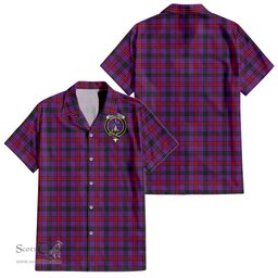 ScotsTee Shop Scottish Montgomery Modern Clan Crest Tartan Women Casual Shirt - Classic
