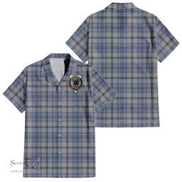 ScotsTee Shop Scottish Tweedie Clan Crest Tartan Women Casual Shirt - Classic