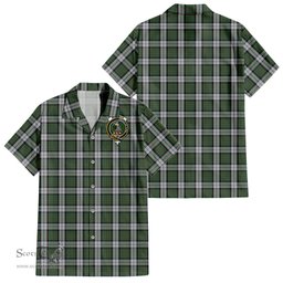 ScotsTee Shop Scottish MacLaren Dress Clan Crest Tartan Women Casual Shirt - Classic