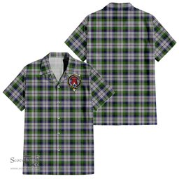 ScotsTee Shop Scottish MacNaughton Dress Clan Crest Tartan Women Casual Shirt - Classic