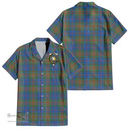 ScotsTee Shop Scottish Stewart of Appin Hunting Ancient Clan Crest Tartan Women Casual Shirt - Classic