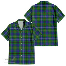 ScotsTee Shop Scottish Turnbull Hunting Clan Tartan Women Casual Shirt - Classic