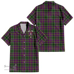 ScotsTee Shop Scottish Taylor Clan Crest Tartan Women Casual Shirt - Classic
