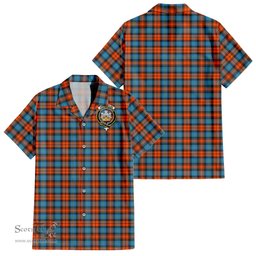 ScotsTee Shop Scottish MacLachlan Ancient Clan Crest Tartan Women Casual Shirt - Classic