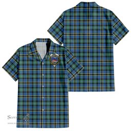 ScotsTee Shop Scottish Weir Ancient Clan Crest Tartan Women Casual Shirt - Classic