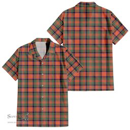 ScotsTee Shop Scottish Stewart Royal Ancient Clan Tartan Women Casual Shirt - Classic