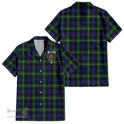 ScotsTee Shop Scottish MacKenzie Modern Clan Crest Tartan Women Casual Shirt - Classic