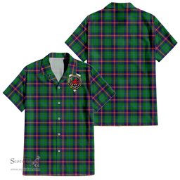 ScotsTee Shop Scottish Young Modern Clan Crest Tartan Women Casual Shirt - Classic