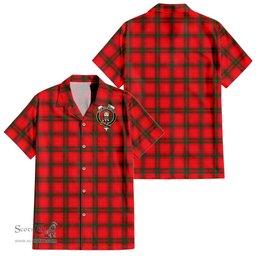 ScotsTee Shop Scottish MacNab Modern Clan Crest Tartan Women Casual Shirt - Classic