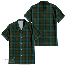 ScotsTee Shop Scottish Ross Hunting Clan Tartan Women Casual Shirt - Classic