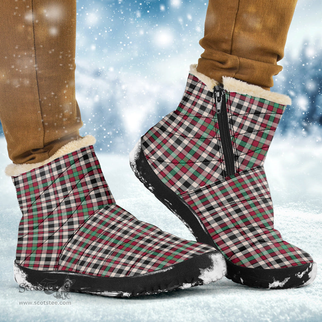 ScotsTee Shop Scottish Borthwick Dress Ancient Clan Tartan Cozy Winter Boots