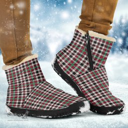 ScotsTee Shop Scottish Borthwick Dress Ancient Clan Tartan Cozy Winter Boots