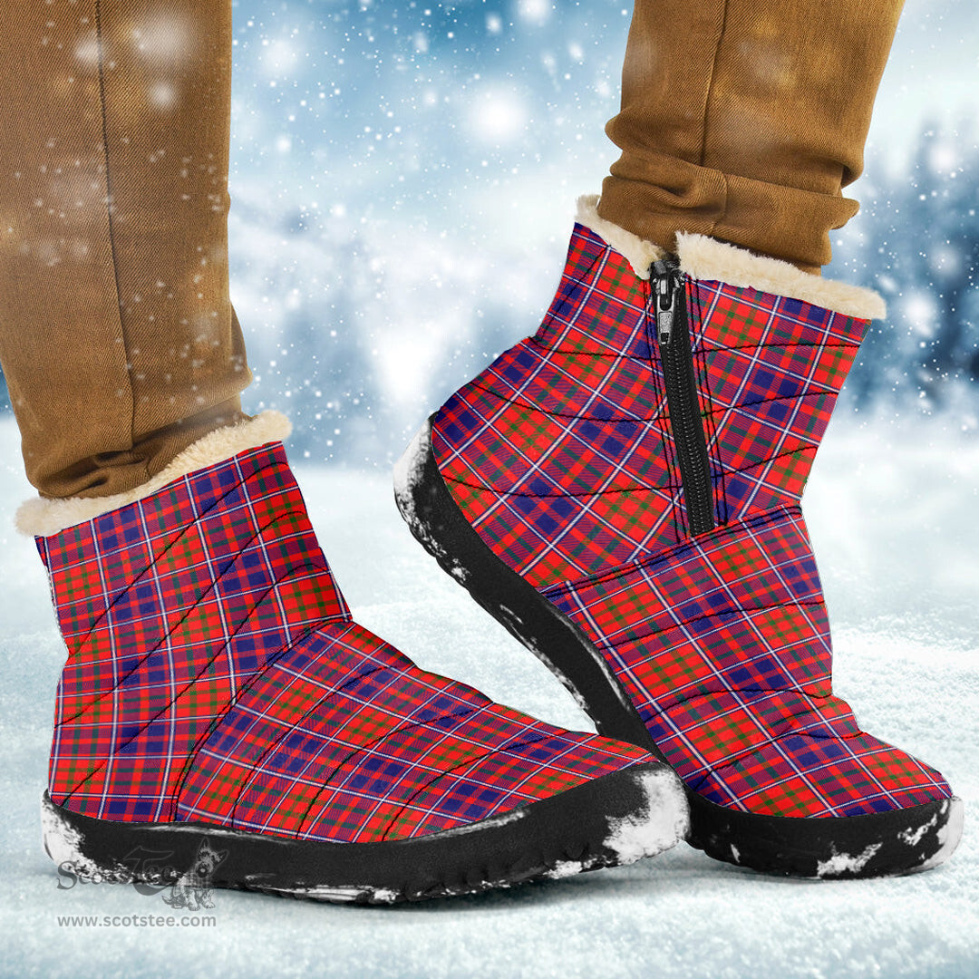 ScotsTee Shop Scottish Cameron of Lochiel Modern Clan Tartan Cozy Winter Boots