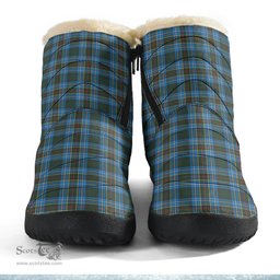 ScotsTee Shop Scottish Cockburn Modern Clan Crest Tartan Cozy Winter Boots