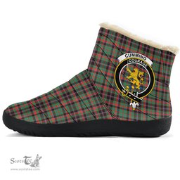 ScotsTee Shop Scottish Cumming Hunting Ancient Clan Crest Tartan Cozy Winter Boots
