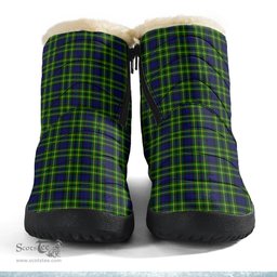 ScotsTee Shop Scottish Campof Breadalbane Modern Clan Crest Tartan Cozy Winter Boots