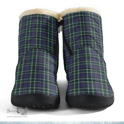ScotsTee Shop Scottish Graham of Montrose Modern Clan Crest Tartan Cozy Winter Boots