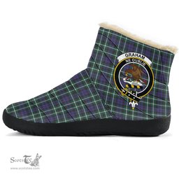 ScotsTee Shop Scottish Graham of Montrose Modern Clan Crest Tartan Cozy Winter Boots
