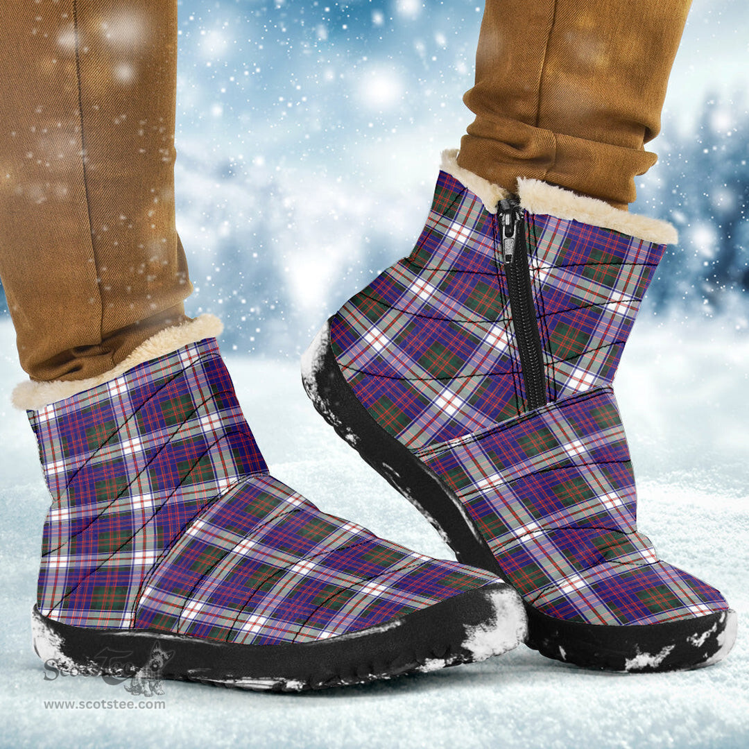 ScotsTee Shop Scottish MacDonald Dress Modern Clan Tartan Cozy Winter Boots