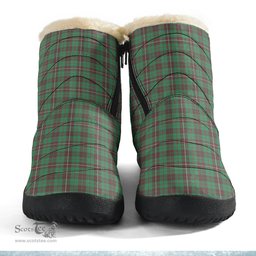 ScotsTee Shop Scottish MacKinnon Hunting Ancient Clan Crest Tartan Cozy Winter Boots
