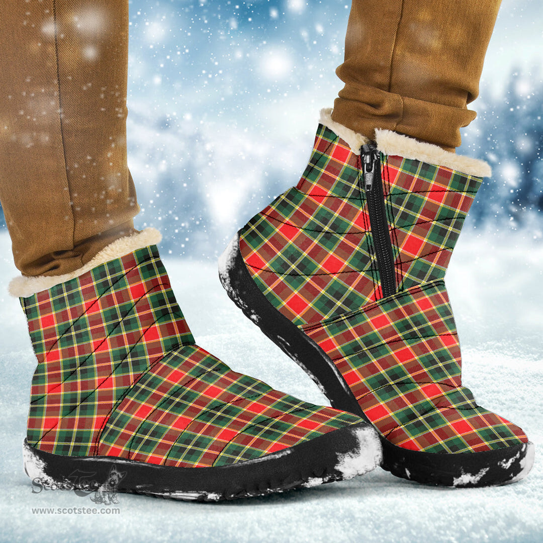 ScotsTee Shop Scottish MacLachlan Hunting Modern Clan Tartan Cozy Winter Boots