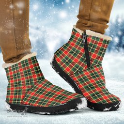 ScotsTee Shop Scottish MacLachlan Hunting Modern Clan Tartan Cozy Winter Boots