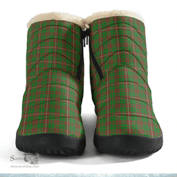 ScotsTee Shop Scottish MacKinnon Hunting Modern Clan Crest Tartan Cozy Winter Boots