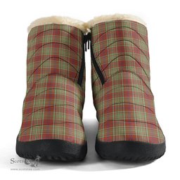 ScotsTee Shop Scottish MacGillivray Hunting Ancient Clan Tartan Cozy Winter Boots