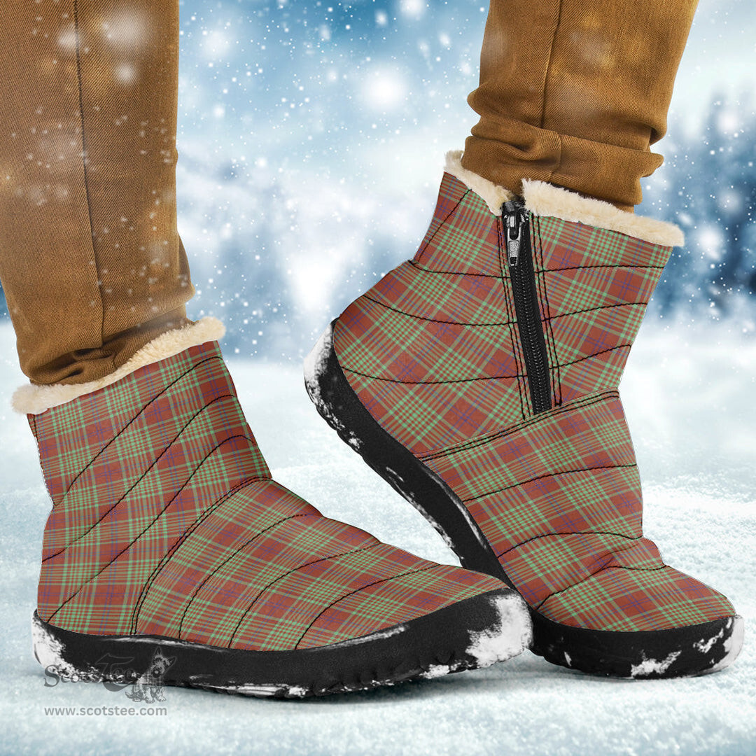 ScotsTee Shop Scottish MacGillivray Hunting Ancient Clan Tartan Cozy Winter Boots