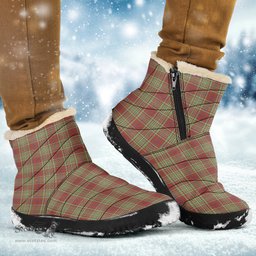 ScotsTee Shop Scottish MacGillivray Hunting Ancient Clan Tartan Cozy Winter Boots