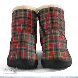 ScotsTee Shop Scottish Anderson of Arbrake Clan Crest Tartan Cozy Winter Boots