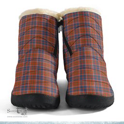 ScotsTee Shop Scottish Cameron of Lochiel Ancient Clan Crest Tartan Cozy Winter Boots