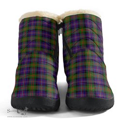 ScotsTee Shop Scottish Cameron of Erracht Modern Clan Tartan Cozy Winter Boots