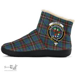 ScotsTee Shop Scottish Fraser Hunting Ancient Clan Crest Tartan Cozy Winter Boots