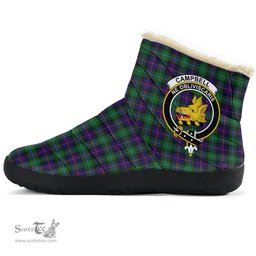 ScotsTee Shop Scottish Campof Cawdor Modern Clan Crest Tartan Cozy Winter Boots