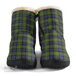 ScotsTee Shop Scottish Fergusson Modern Clan Tartan Cozy Winter Boots