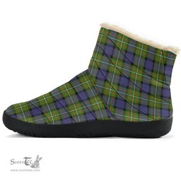 ScotsTee Shop Scottish Fergusson Modern Clan Tartan Cozy Winter Boots