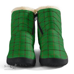 ScotsTee Shop Scottish Don Tribe of Mar Clan Tartan Cozy Winter Boots
