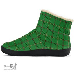 ScotsTee Shop Scottish Don Tribe of Mar Clan Tartan Cozy Winter Boots