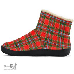 ScotsTee Shop Scottish Drummond of Perth Clan Tartan Cozy Winter Boots