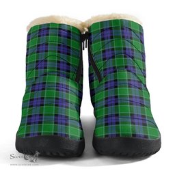 ScotsTee Shop Scottish Graham of Menteith Modern Clan Tartan Cozy Winter Boots