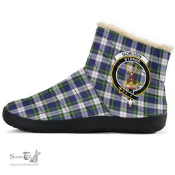 ScotsTee Shop Scottish Gordon Dress Modern Clan Crest Tartan Cozy Winter Boots