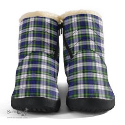 ScotsTee Shop Scottish Gordon Dress Modern Clan Tartan Cozy Winter Boots